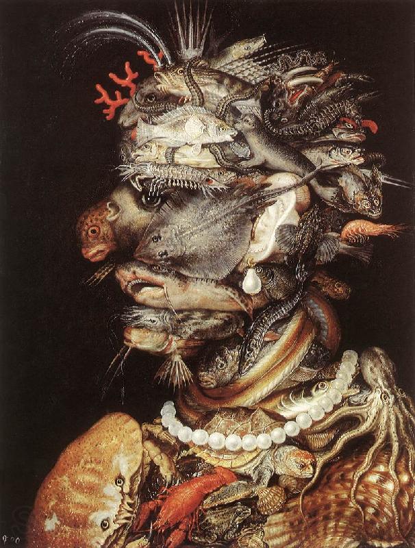 ARCIMBOLDO, Giuseppe The Water France oil painting art